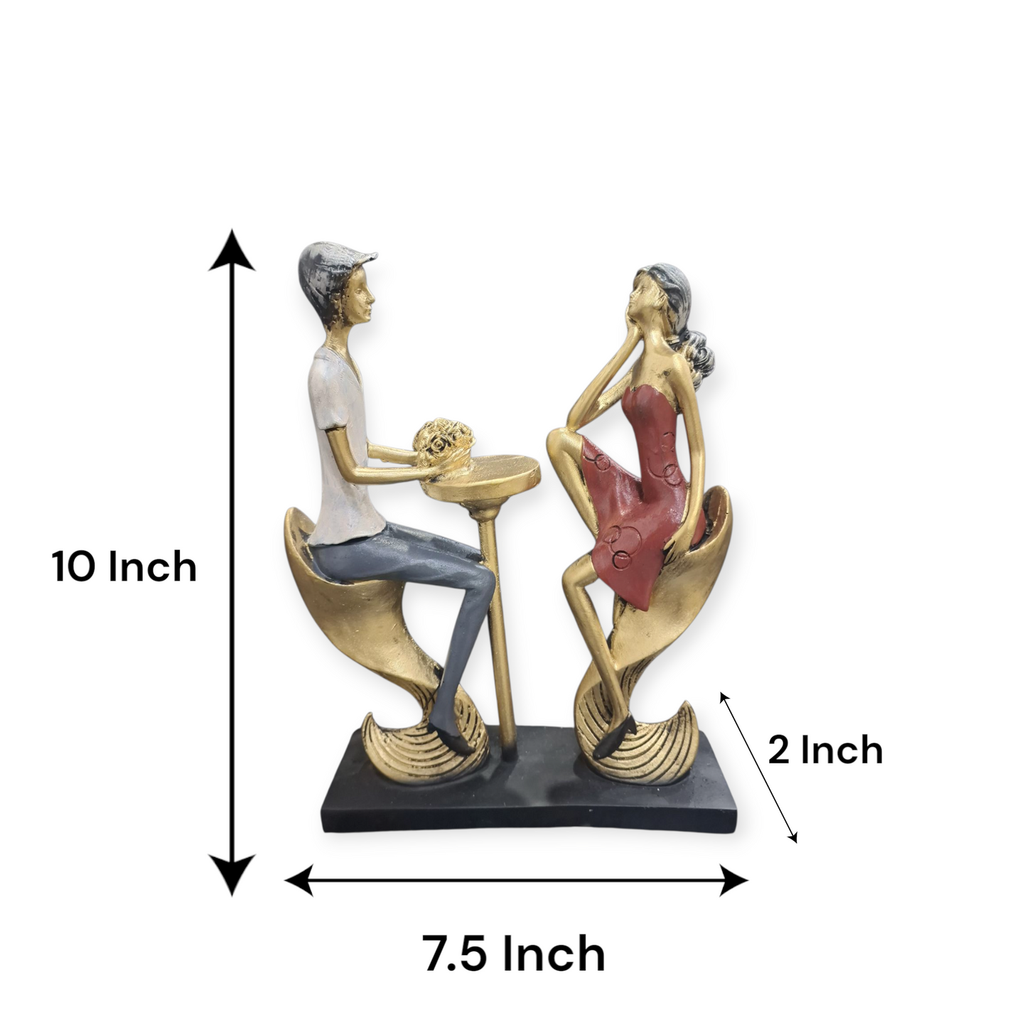 Street Couple Showpiece