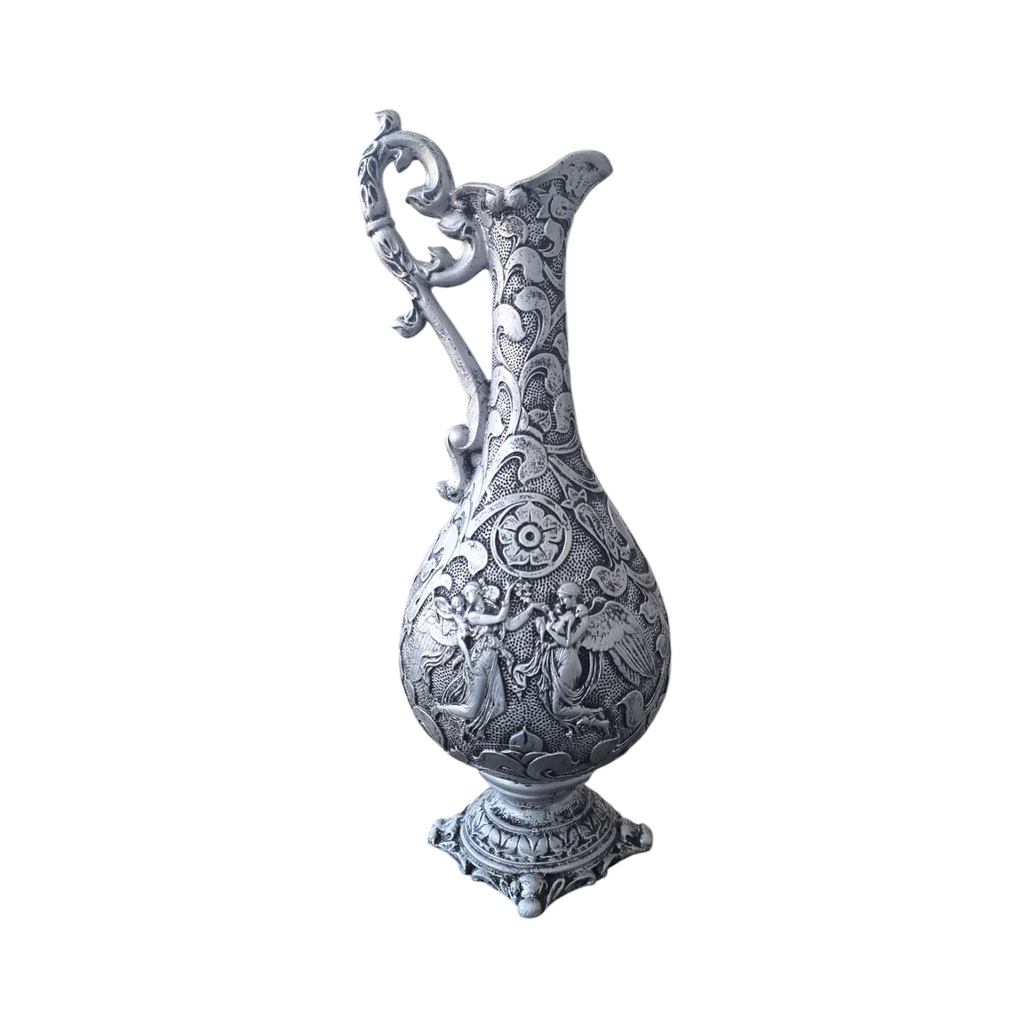 Silver Flower Pot Antique