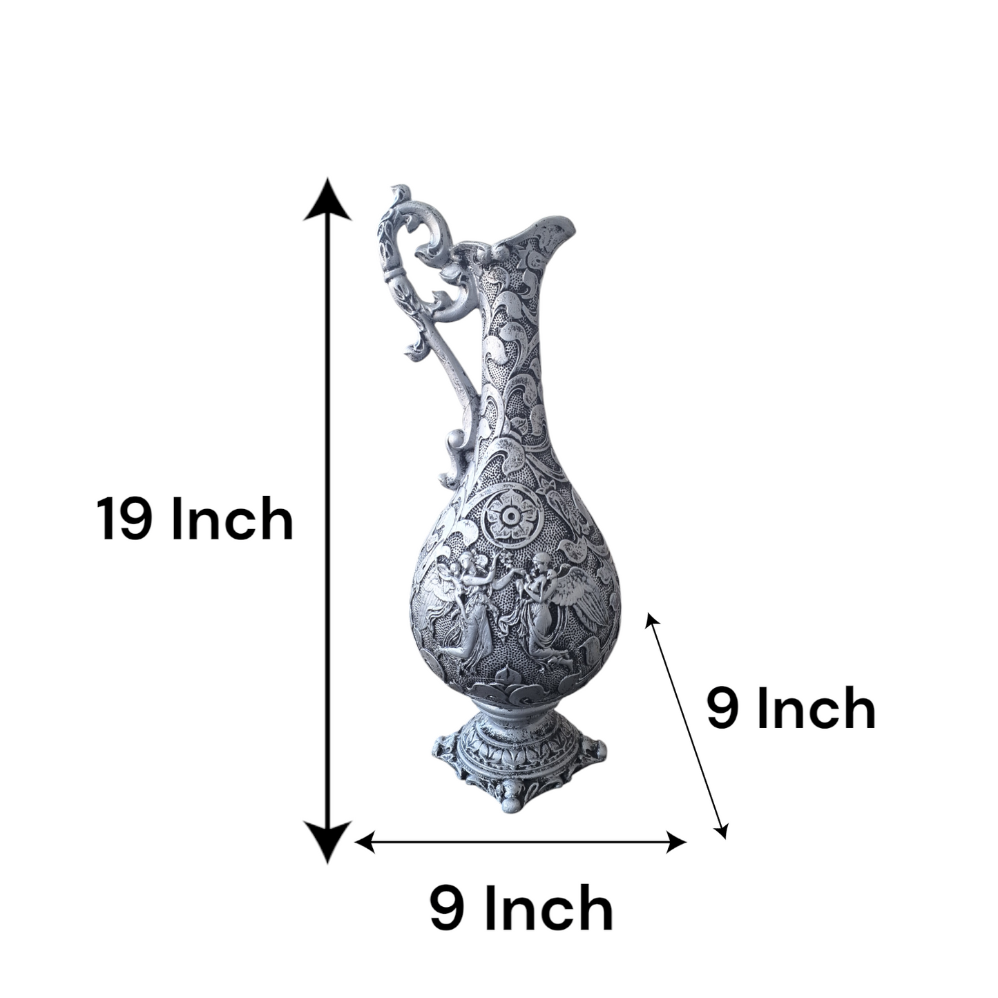 Silver Flower Pot Antique