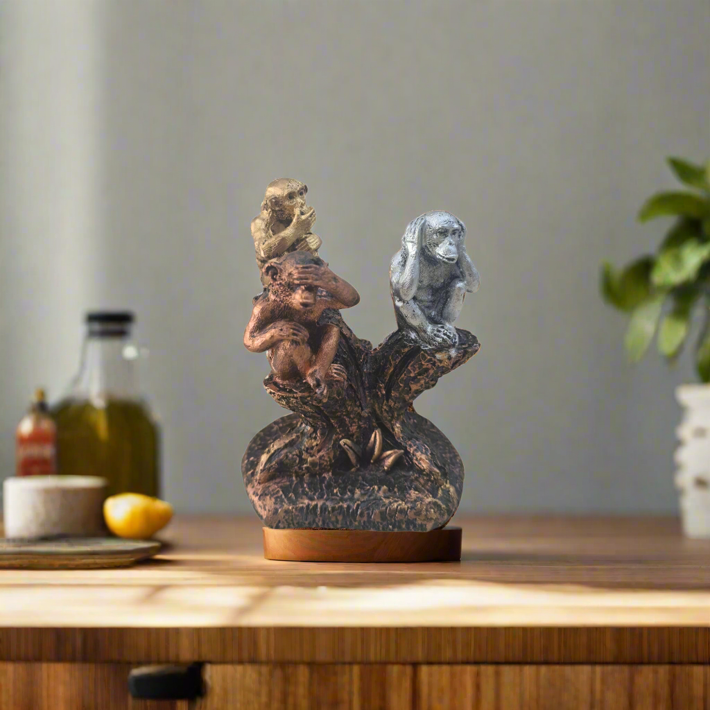 Monkey Tree Showpiece
