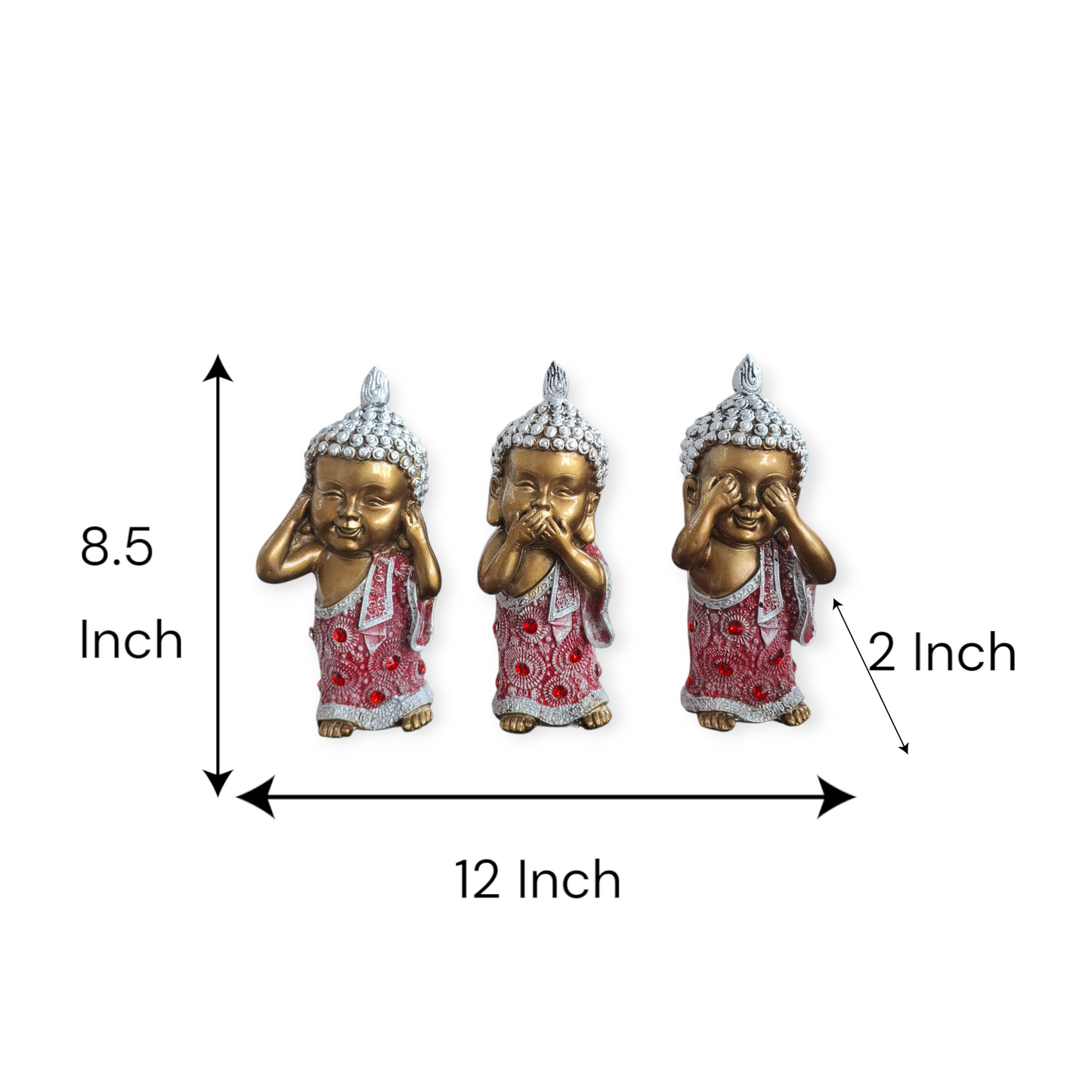 Cute Buddha Monks