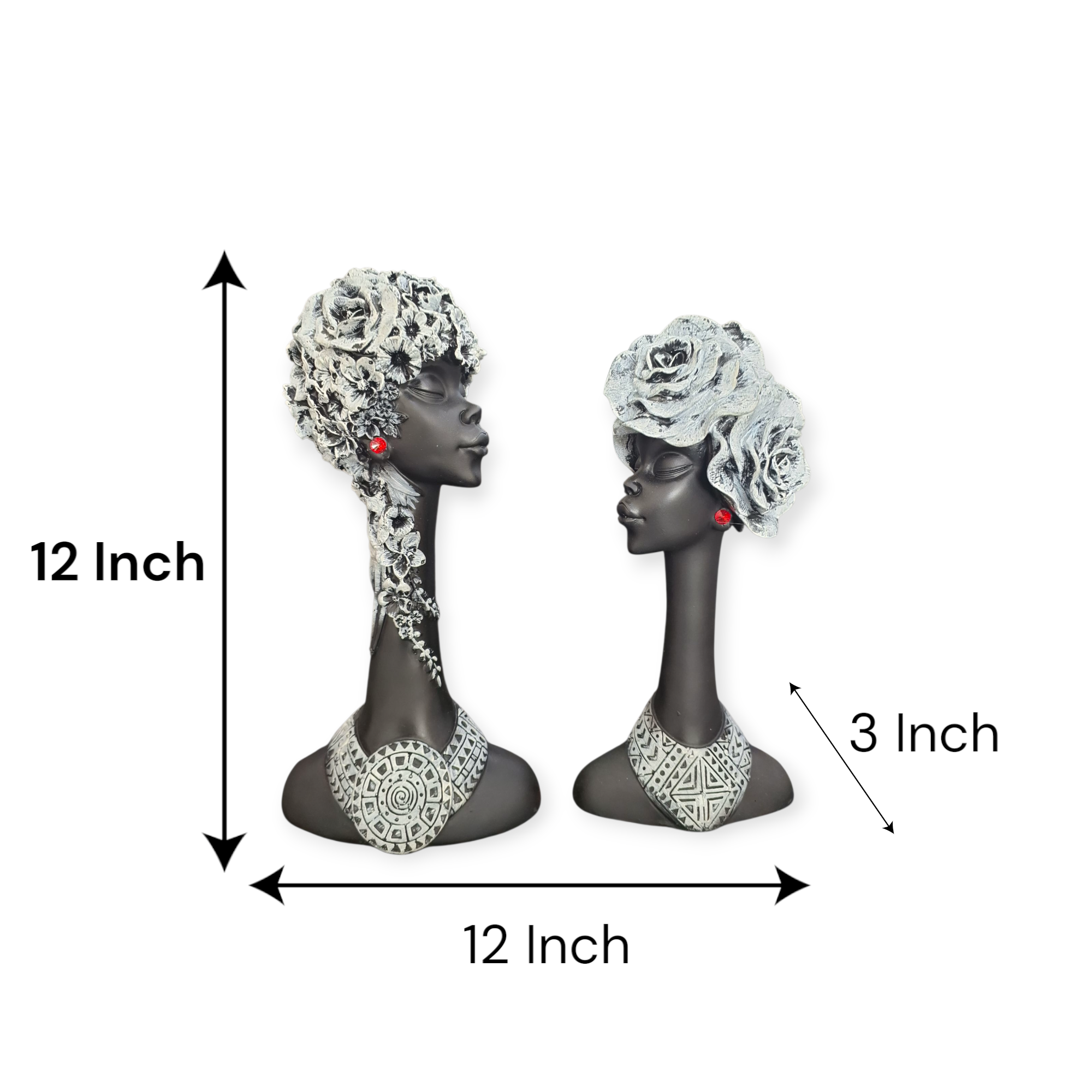 Tribal Lady Set of 2