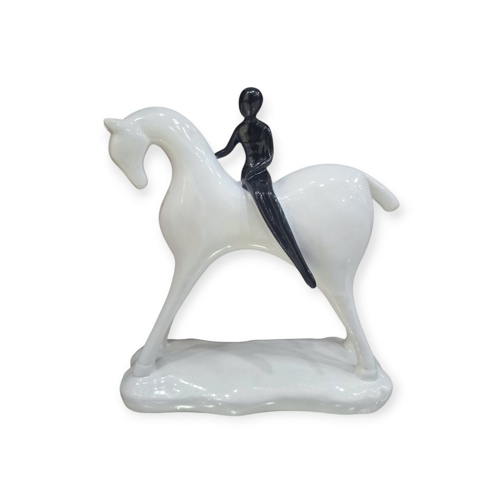 Horse Modern Art Showpiece