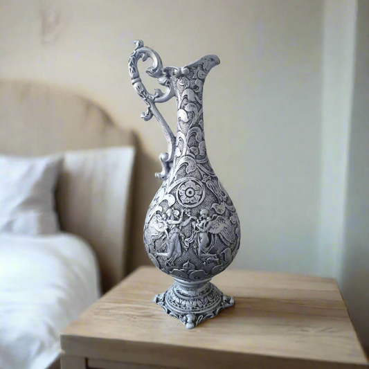 Silver Flower Pot Antique