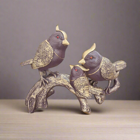 Purple Sparrow Family