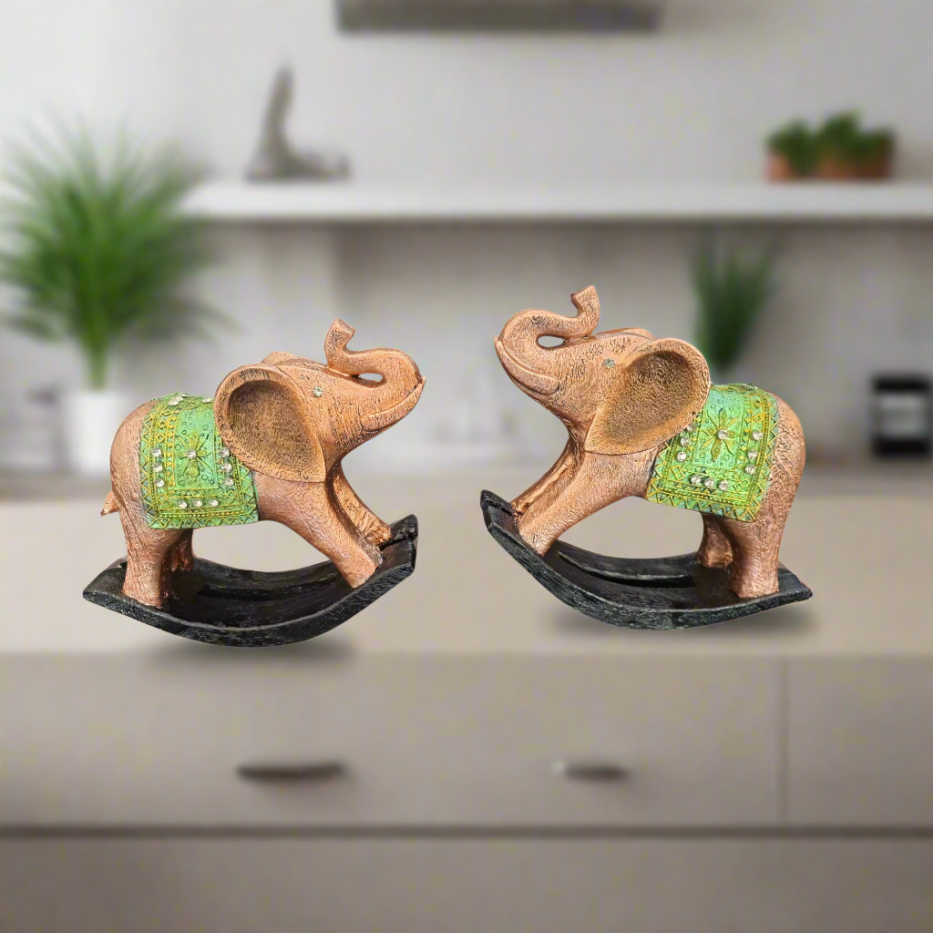Swing Elephant Set of 2