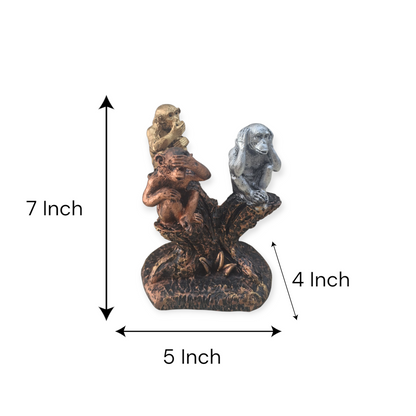 Monkey Tree Showpiece
