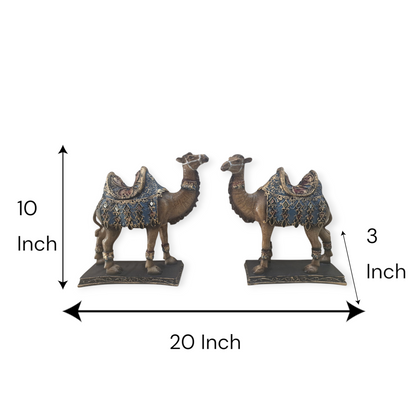 Camels Showpiece Set of 2